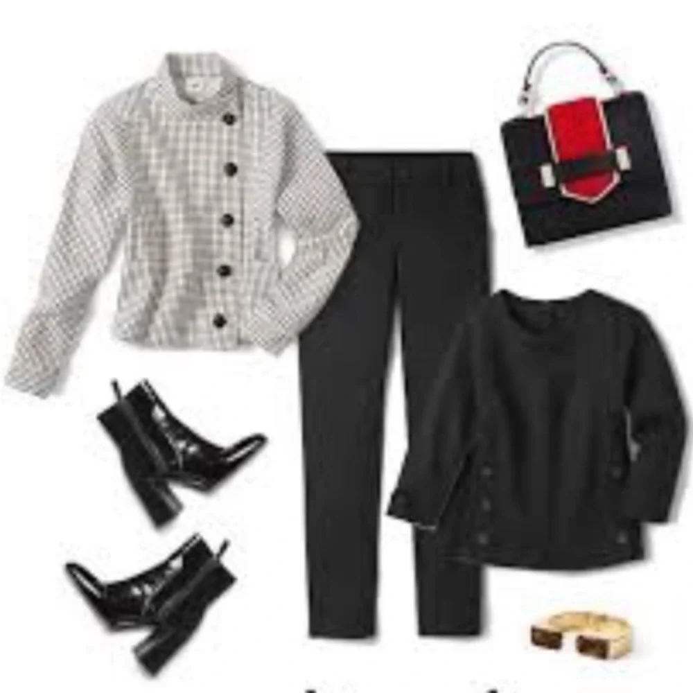 Cabi window pane jacket
